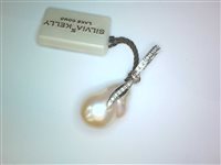 Pendente Silvia Kelly Donna in Oro bianco Perla 31058636 - 31058636